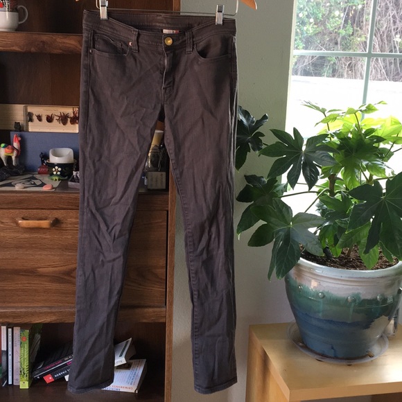 Uniqulo Grey Skinny Jeans - Picture 5 of 7